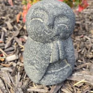statue - happy jizo buddha