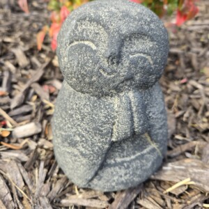 statue - happy jizo buddha