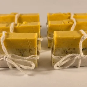 oatmeal and chamomile soap bar