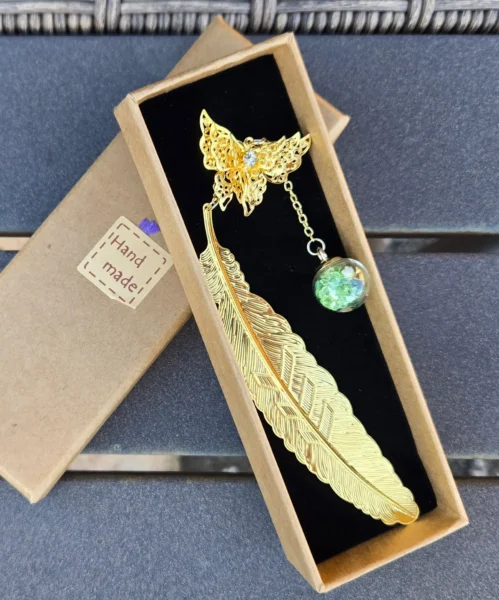 feather bookmark