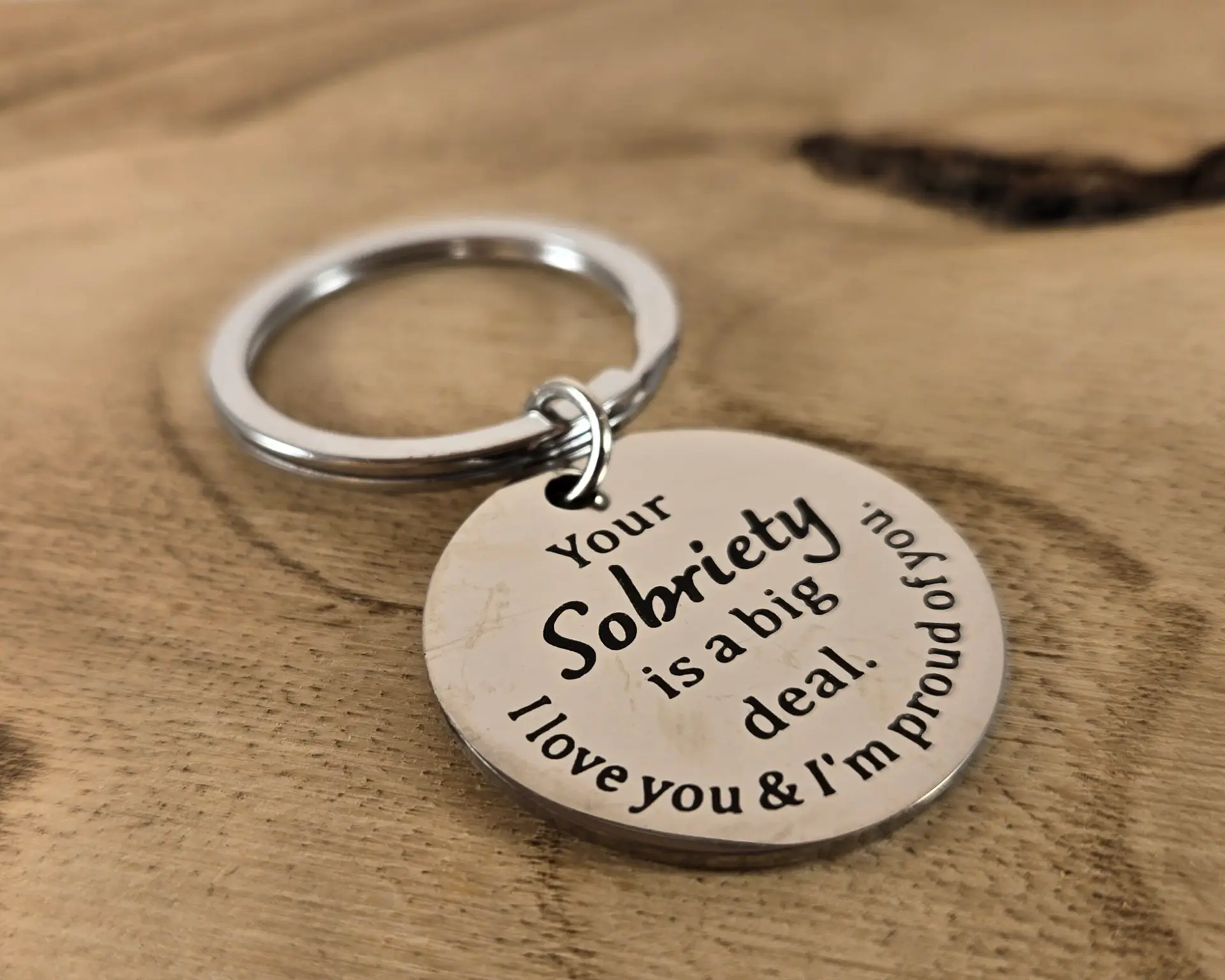 keyring - sobriety