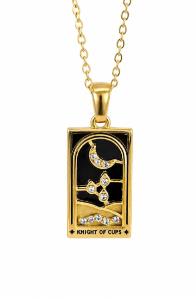 tarot card necklace