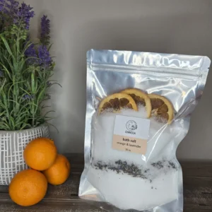 bath salt - orange & lavender