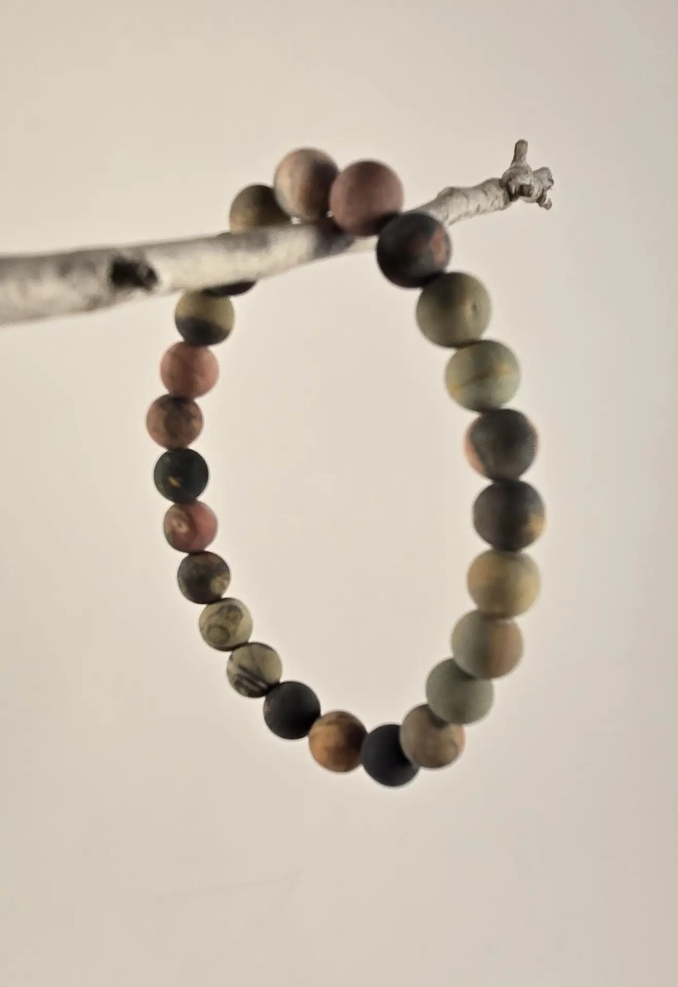 natural stone chakra bracelet
