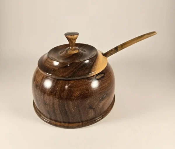 teakwood serving set