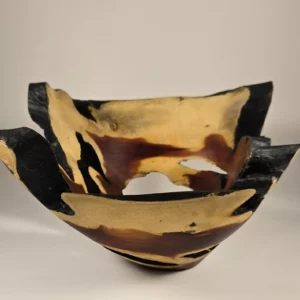 mahogany and teakwood bowl