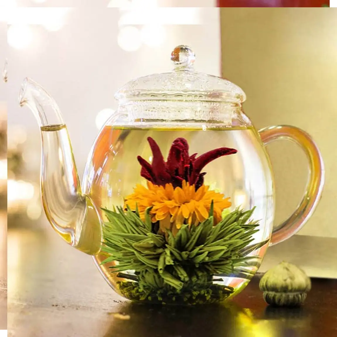 german black & green tea flower mix - Image 2