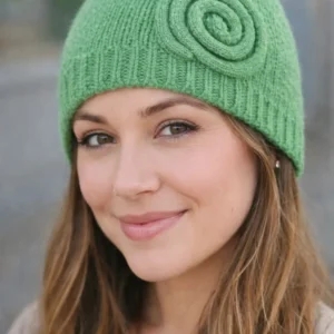 beanie - knit spiral