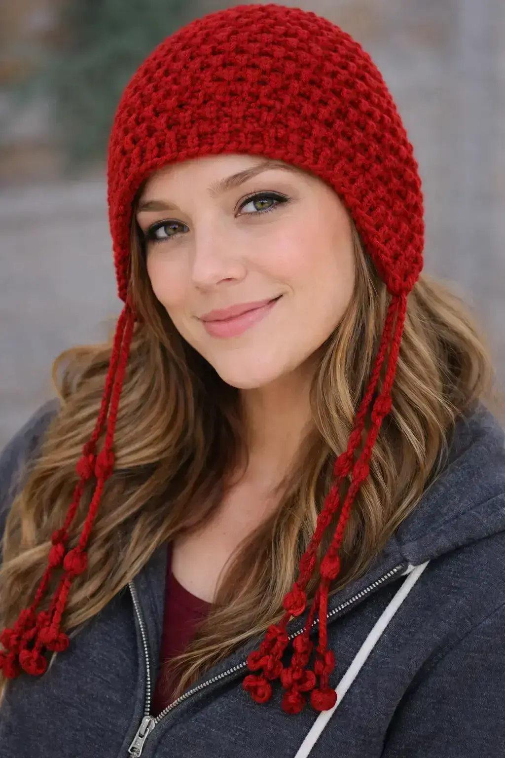 beanie - knit boho - Image 2
