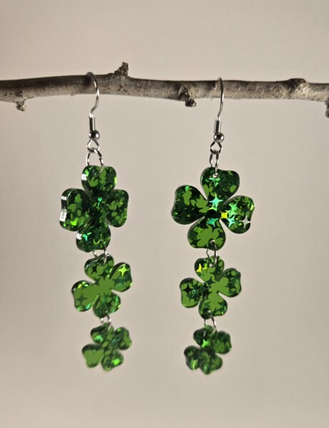Three Ascending Shamrocks