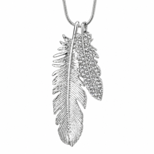 feather necklace