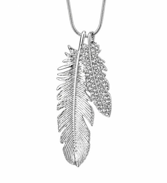feather necklace