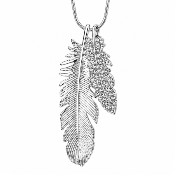 feather necklace