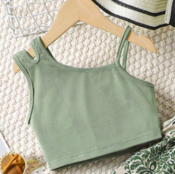 Girls Asymmetric Pant Set - Image 2