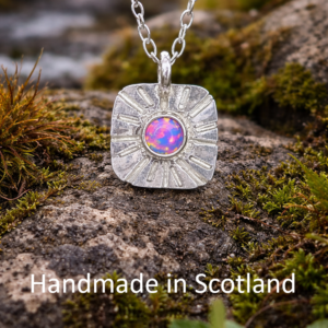 sunburst opal necklace