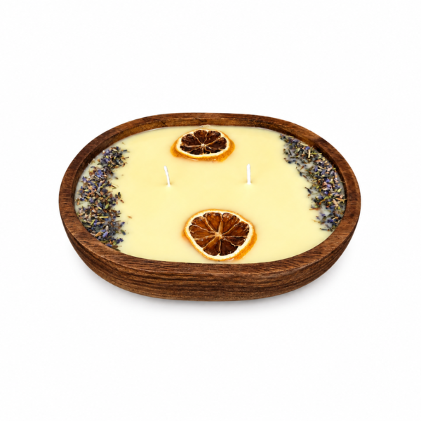 lemon & lavender bowl