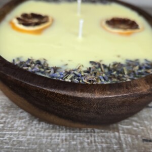 lemon & lavender bowl