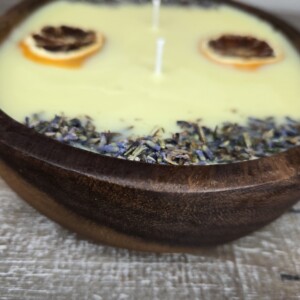 lemon & lavender bowl