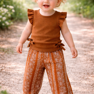 Toddler Ribbed Pant Set