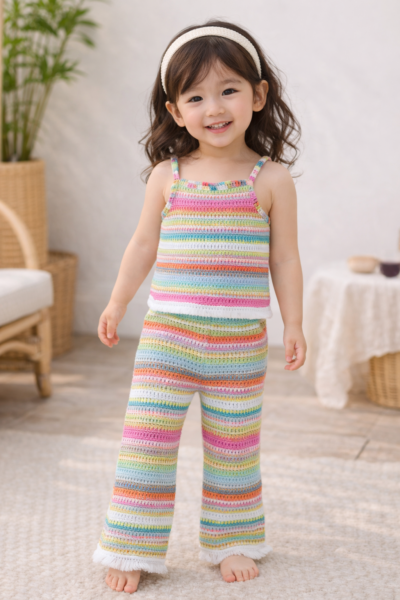 Toddler Knit Pant Set