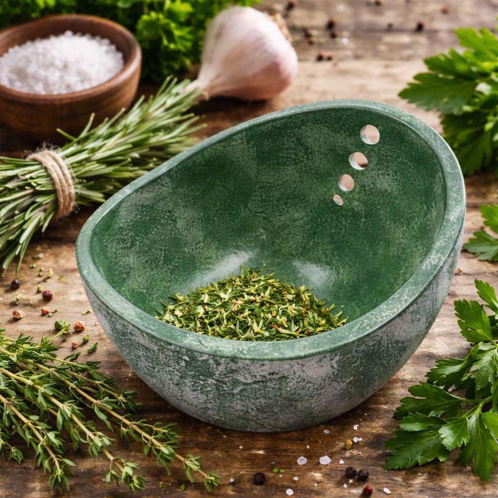 herb stripper bowl