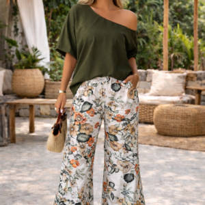 asymmetrical olive set