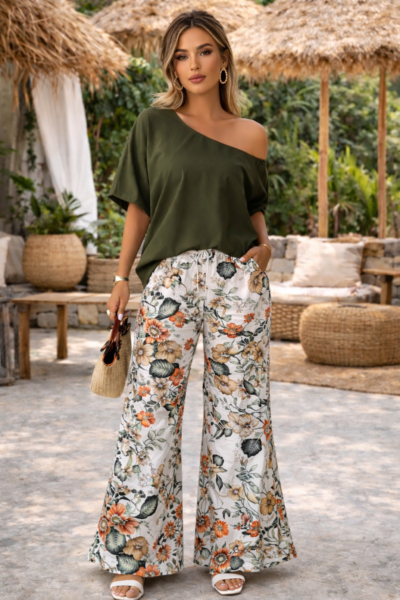 asymmetrical olive set