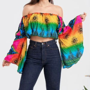 hippie crop top
