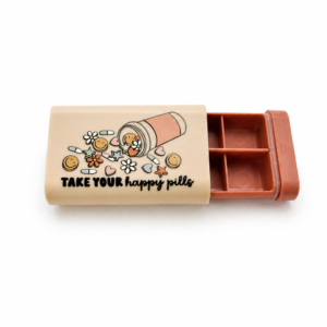 happy pills container