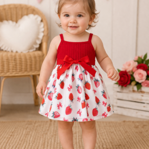 toddler strawberry dress