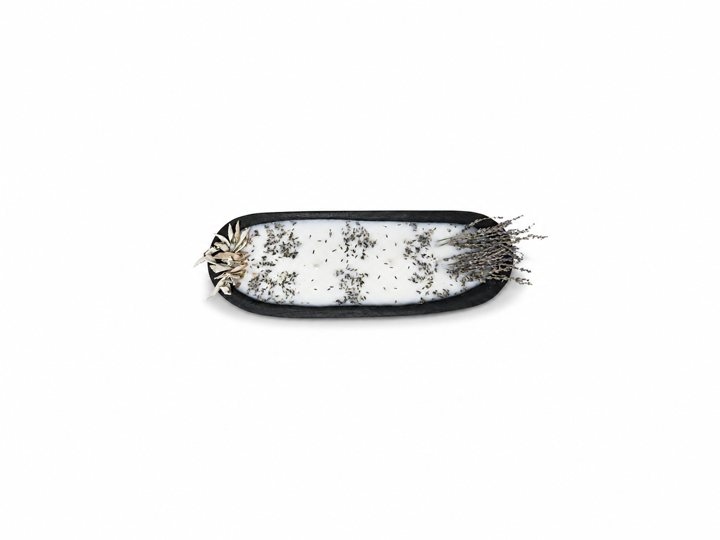 sage & lavender dough bowl (300+ burn hours) - Image 2