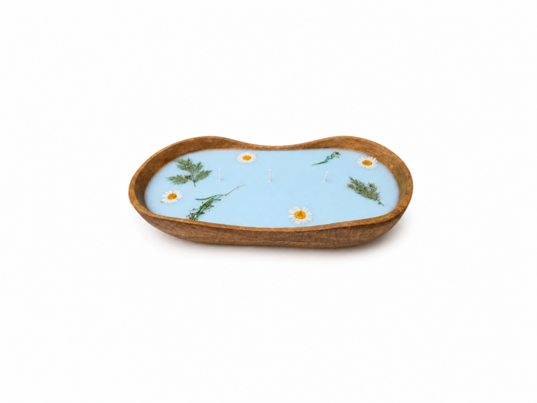spring rain dough bowl (300+ burn hours)