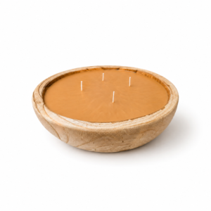 whispering woods round bowl (300+ burn hours)