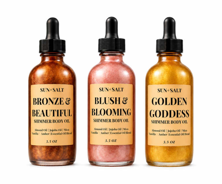 summer shimmer oil