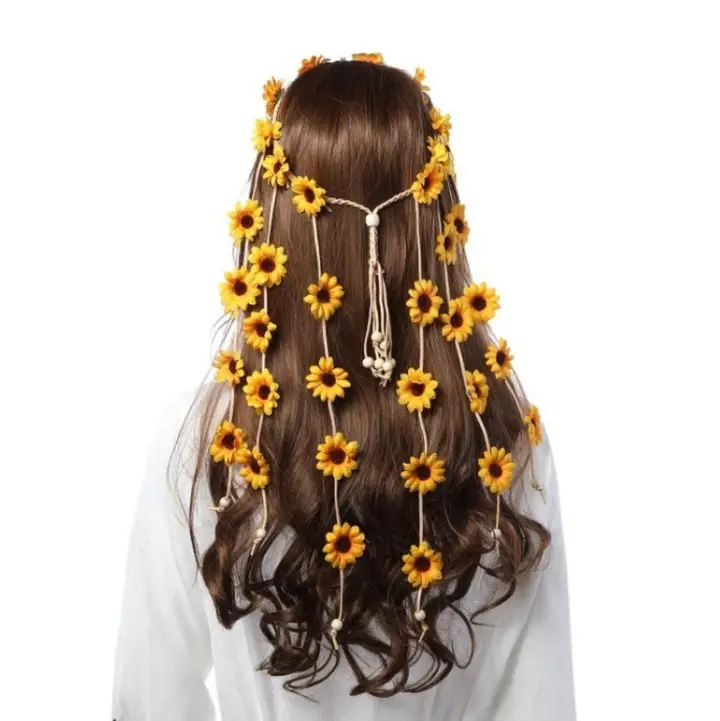 boho hair chain