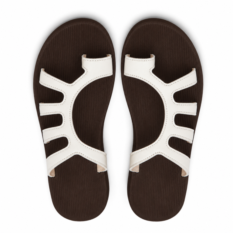 side beach sandals