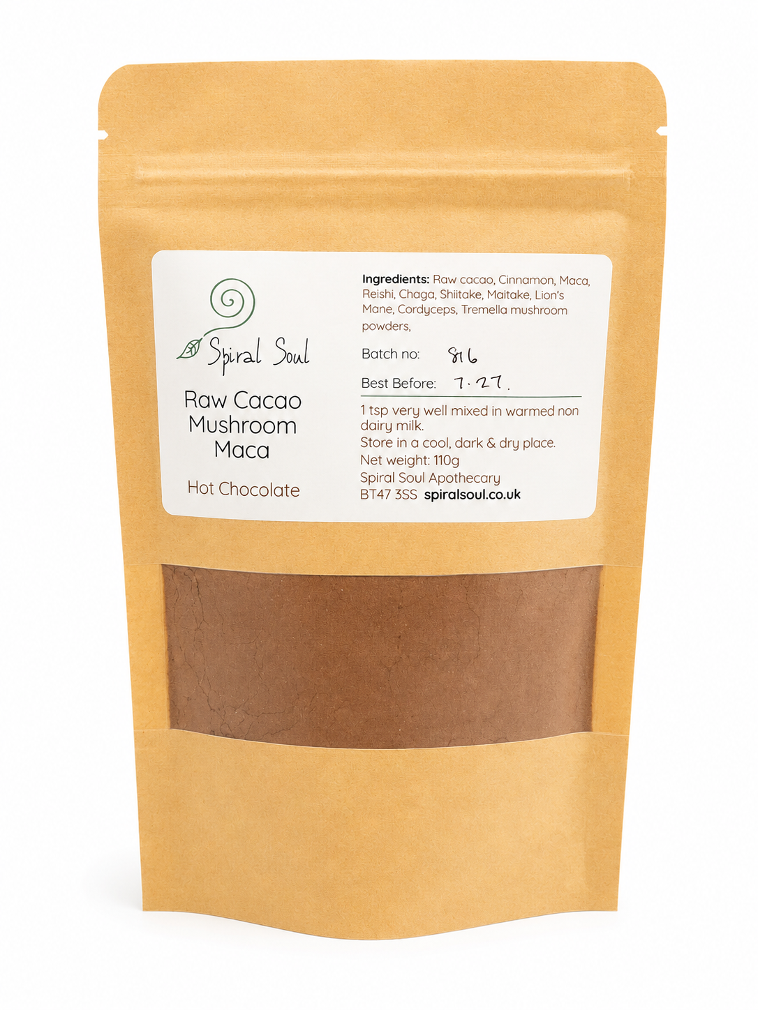 Mushroom Maca Hot Chocolate