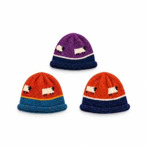 Irish Sheep Knit Beanie