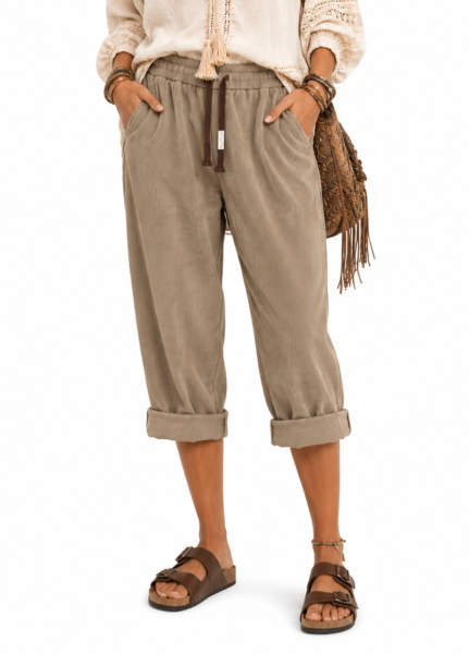 Corduroy Baggy Pants
