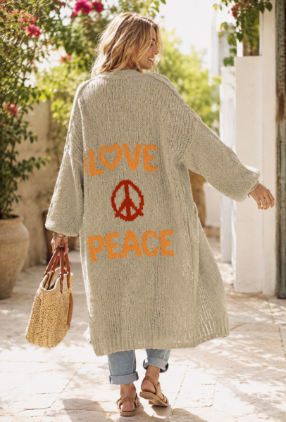 Love & Peace Cardigan