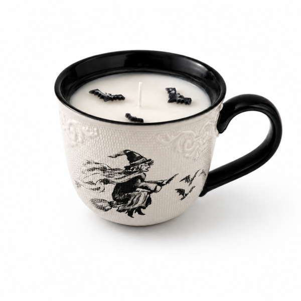 Flying Witch & Bats Mug