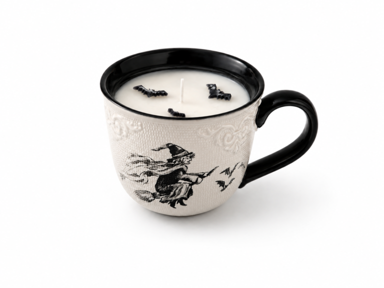 Flying Witch & Bats Mug