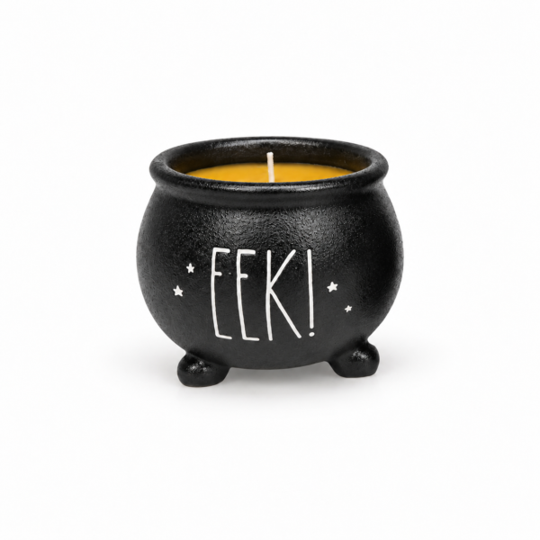 Eek! Cauldron Candle