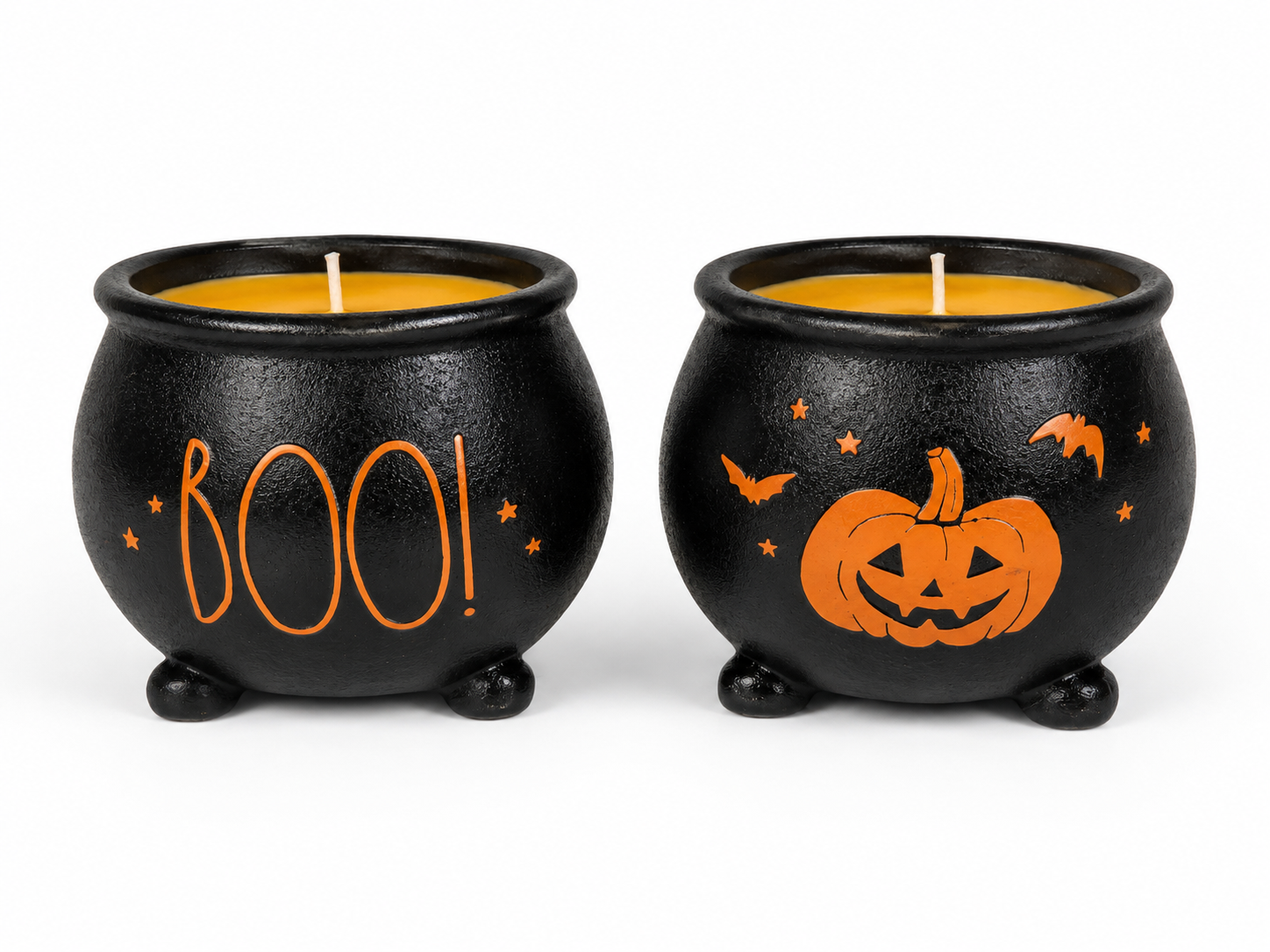 Boo! Cauldron Candle - Image 2