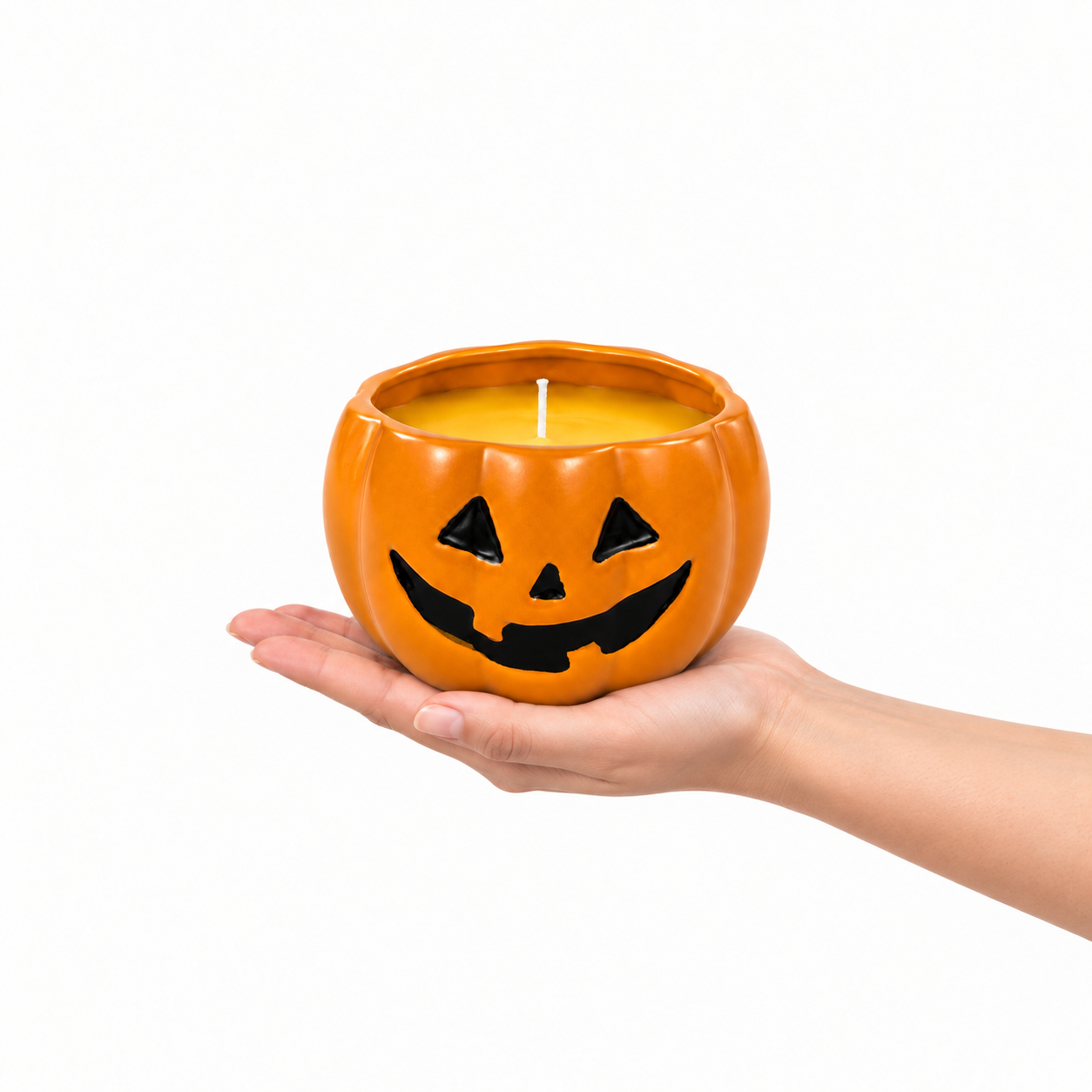 Jack-o-Lantern Candle - Image 2