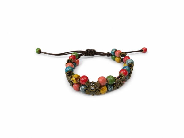 Colorful Boho Beaded Bracelet