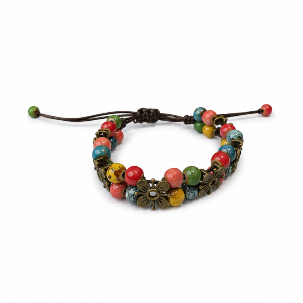 Colorful Boho Beaded Bracelet