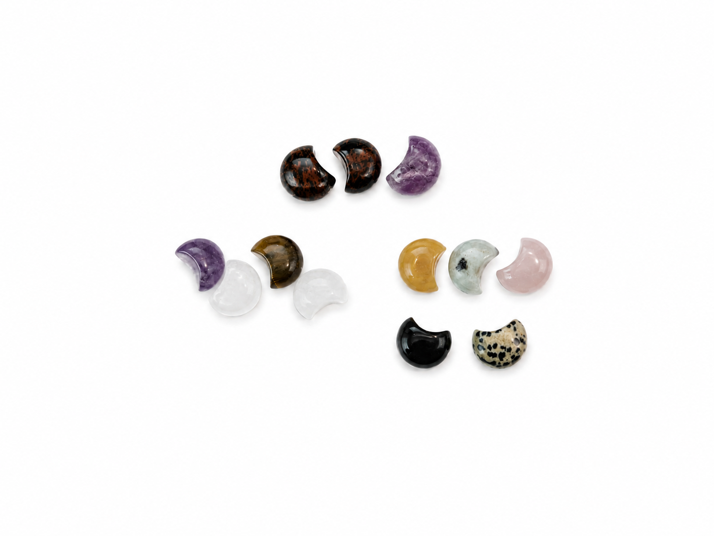 Natural Crystal Mini Moons