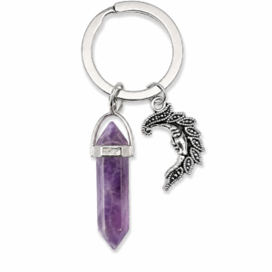 Crystal Moon Keychains